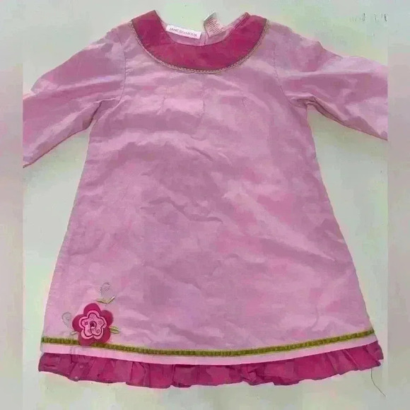 Jane Seymour Little Girls Dress with Flowers 🌸 Size 24 months - Picture 2 of 7